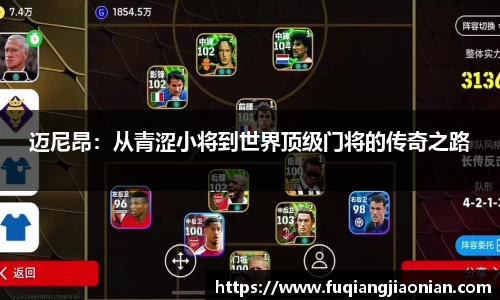 迈尼昂：从青涩小将到世界顶级门将的传奇之路